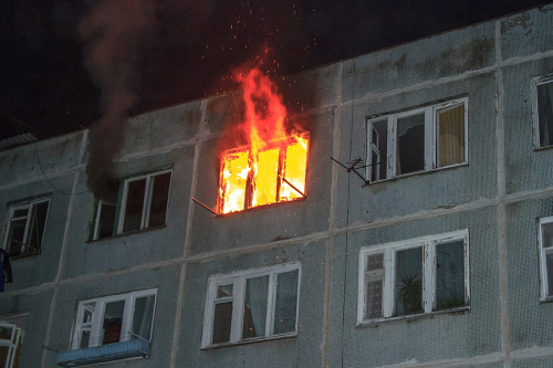 У Мінску пры пажары ў кватэры загінула жанчына